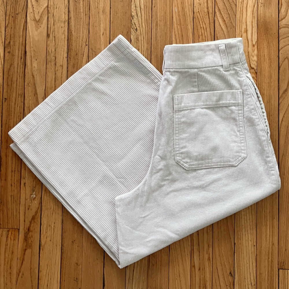Uniqlo wide leg corduroy culottes